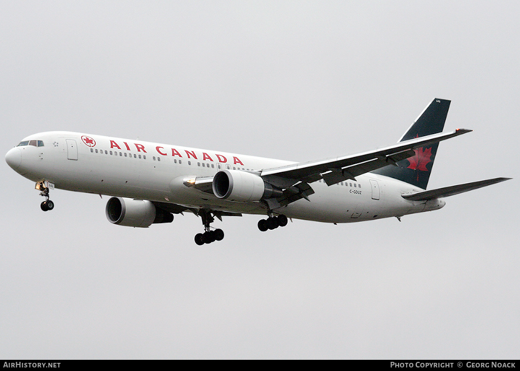 Aircraft Photo of C-GDUZ | Boeing 767-38E/ER | Air Canada | AirHistory.net #259186