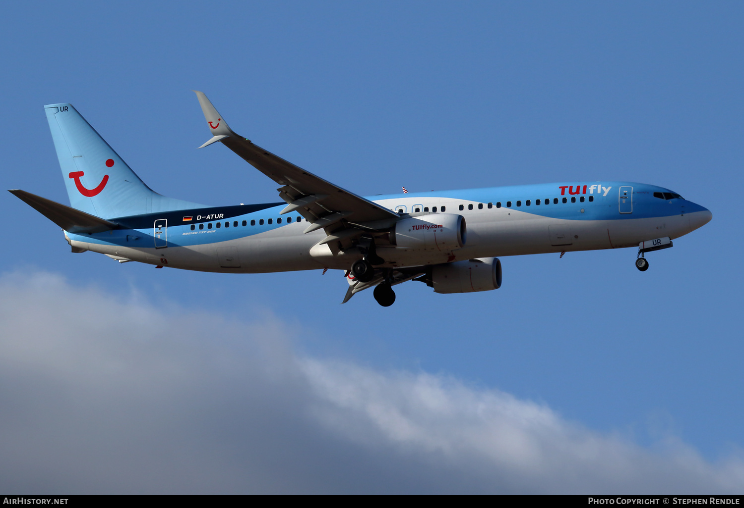 Aircraft Photo of D-ATUR | Boeing 737-8K5 | TUIfly | AirHistory.net #259189