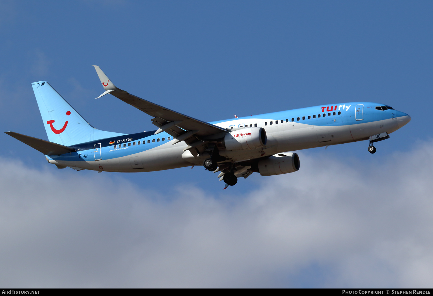 Aircraft Photo of D-ATUE | Boeing 737-8K5 | TUIfly | AirHistory.net #259196
