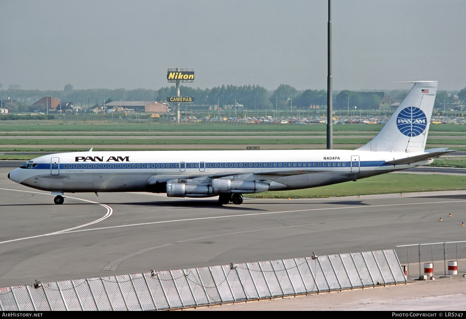 Aircraft Photo of N404PA | Boeing 707-321B | Pan American World Airways - Pan Am | AirHistory.net #259198