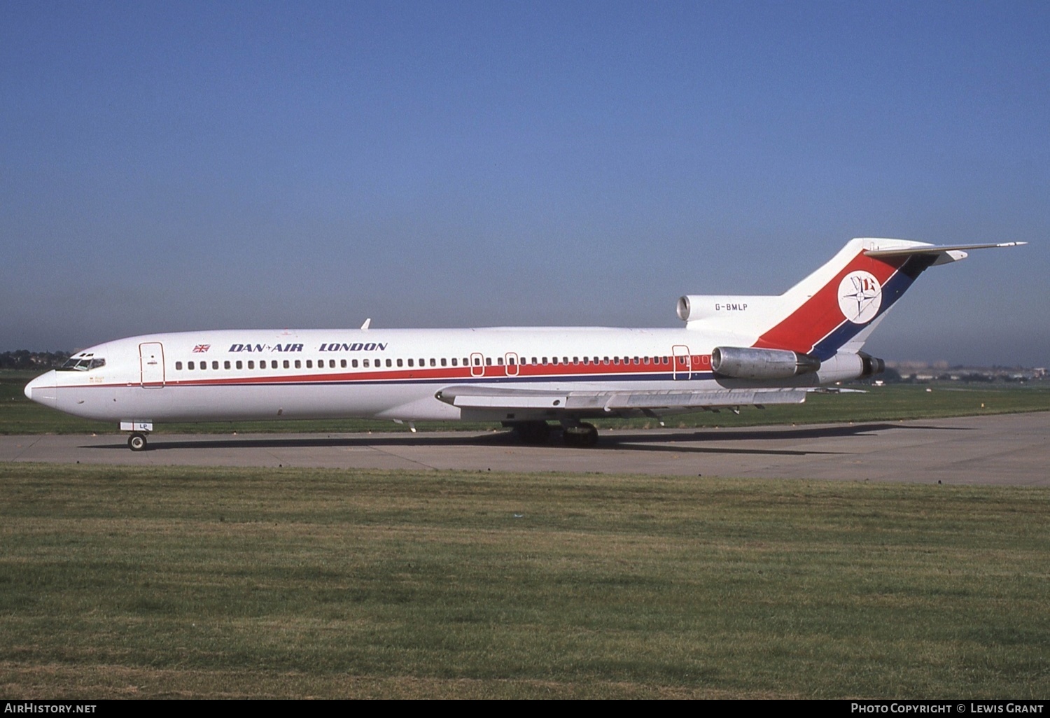 Aircraft Photo of G-BMLP | Boeing 727-264 | Dan-Air London | AirHistory.net #259207