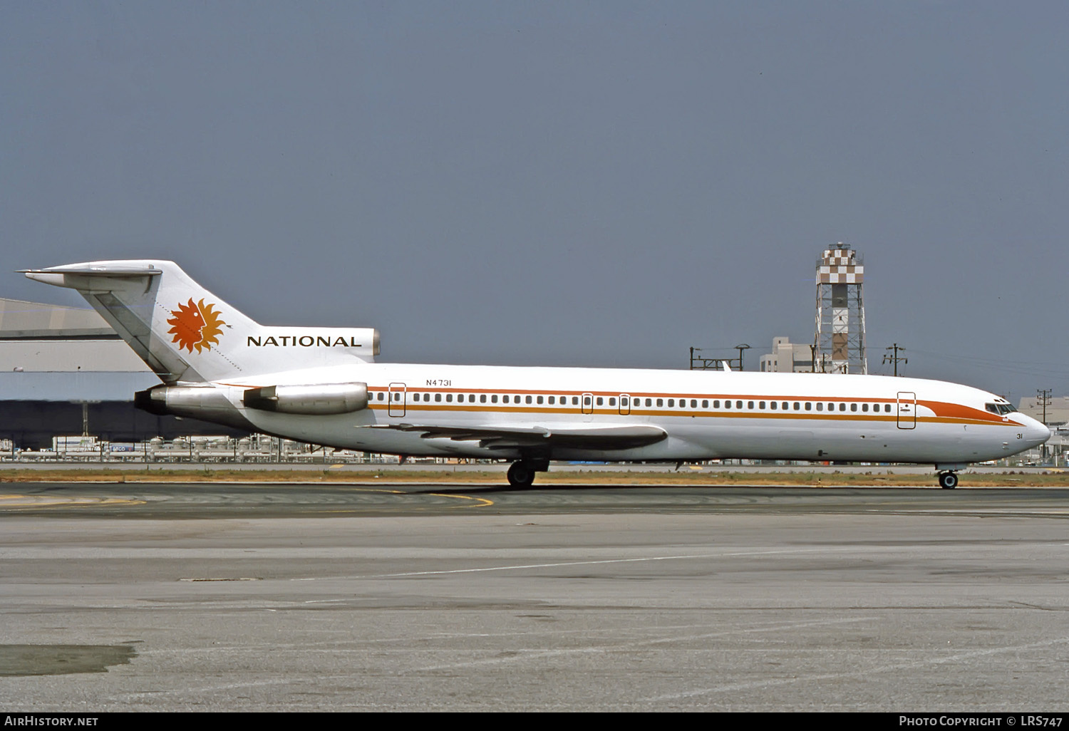 Aircraft Photo of N4731 | Boeing 727-235 | National Airlines | AirHistory.net #259216