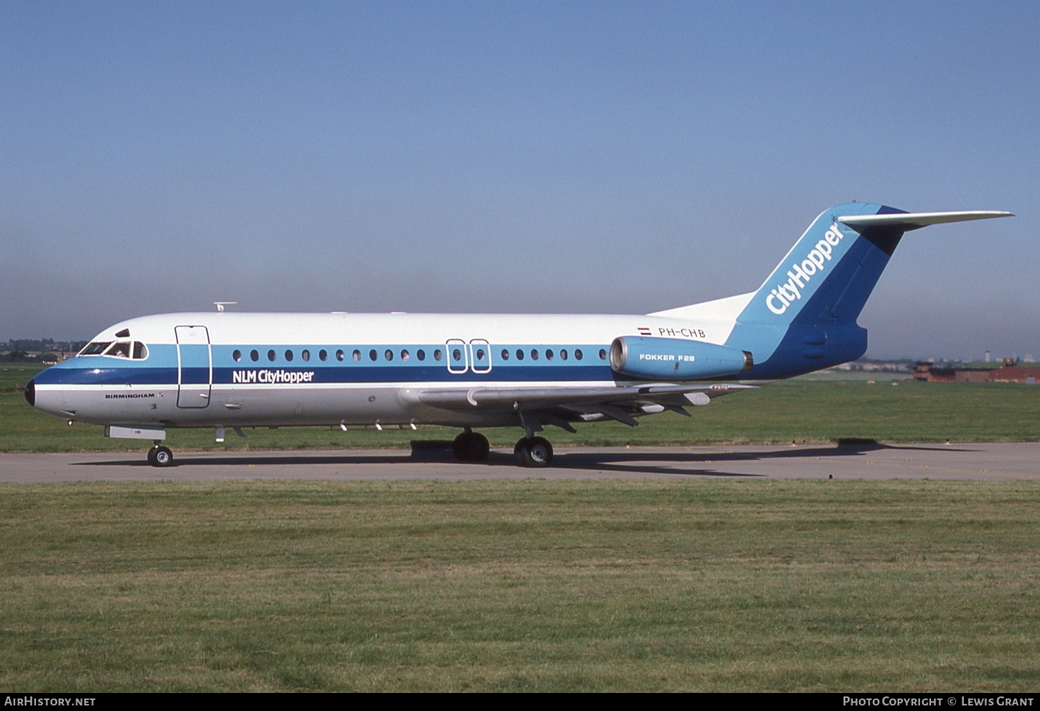 Aircraft Photo of PH-CHB | Fokker F28-4000 Fellowship | NLM Cityhopper | AirHistory.net #259224