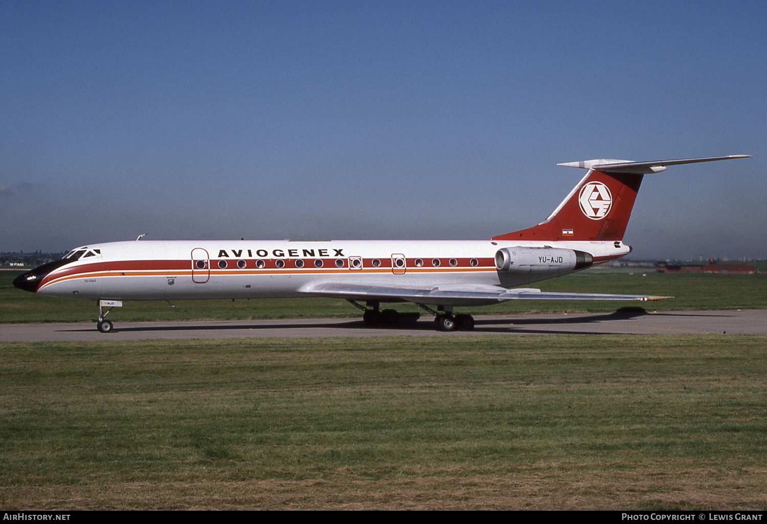 Aircraft Photo of YU-AJD | Tupolev Tu-134A | Aviogenex | AirHistory.net #259228