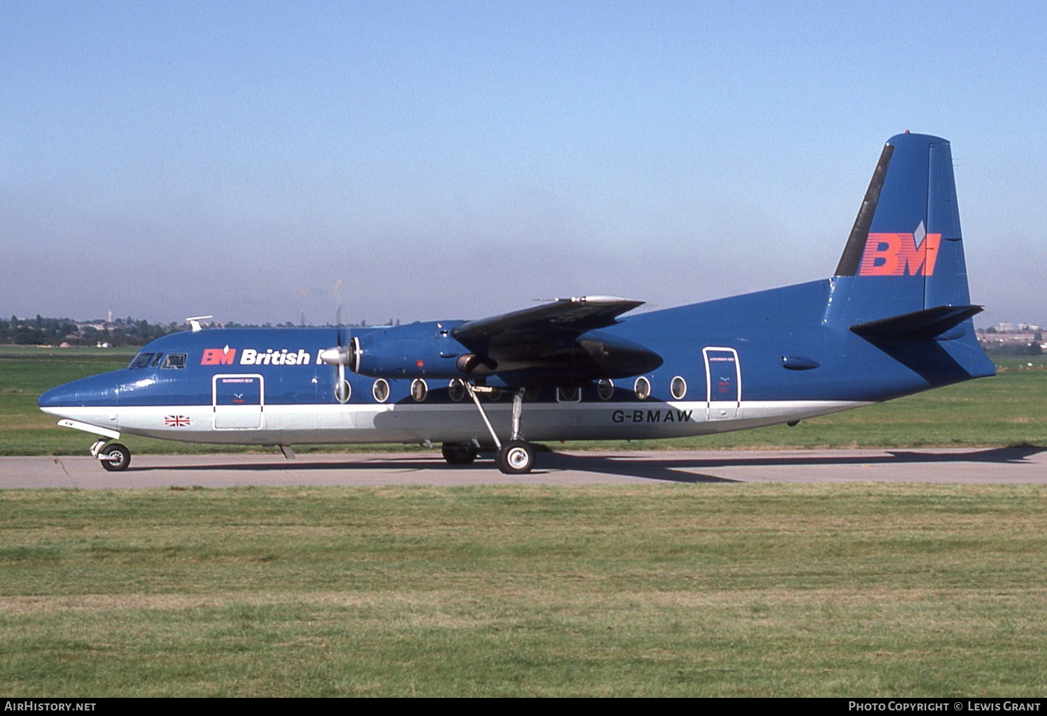 Aircraft Photo of G-BMAW | Fokker F27-200 Friendship | British Midland Airways - BMA | AirHistory.net #259234