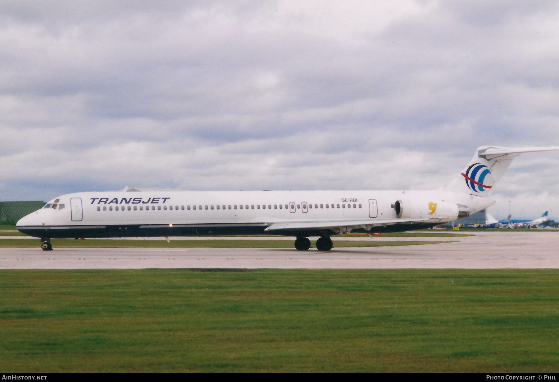 Aircraft Photo of SE-RBI | McDonnell Douglas MD-83 (DC-9-83) | Transjet Airways | AirHistory.net #259250