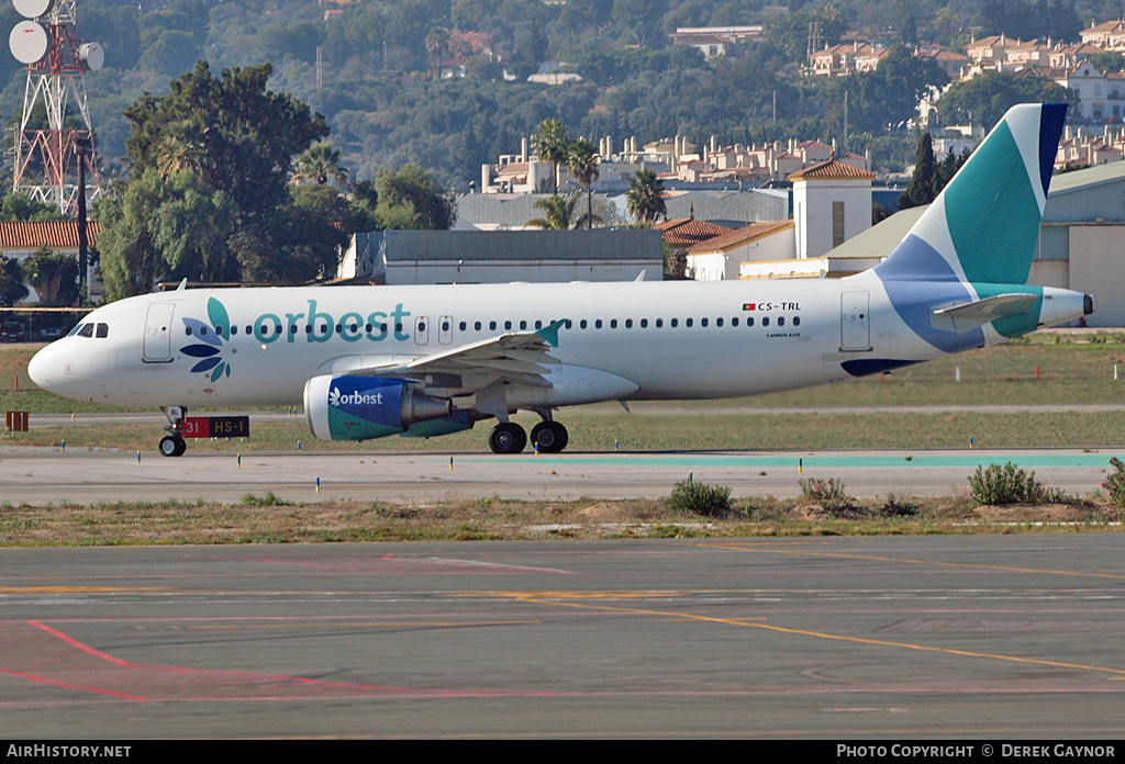 Aircraft Photo of CS-TRL | Airbus A320-214 | Orbest | AirHistory.net #259259