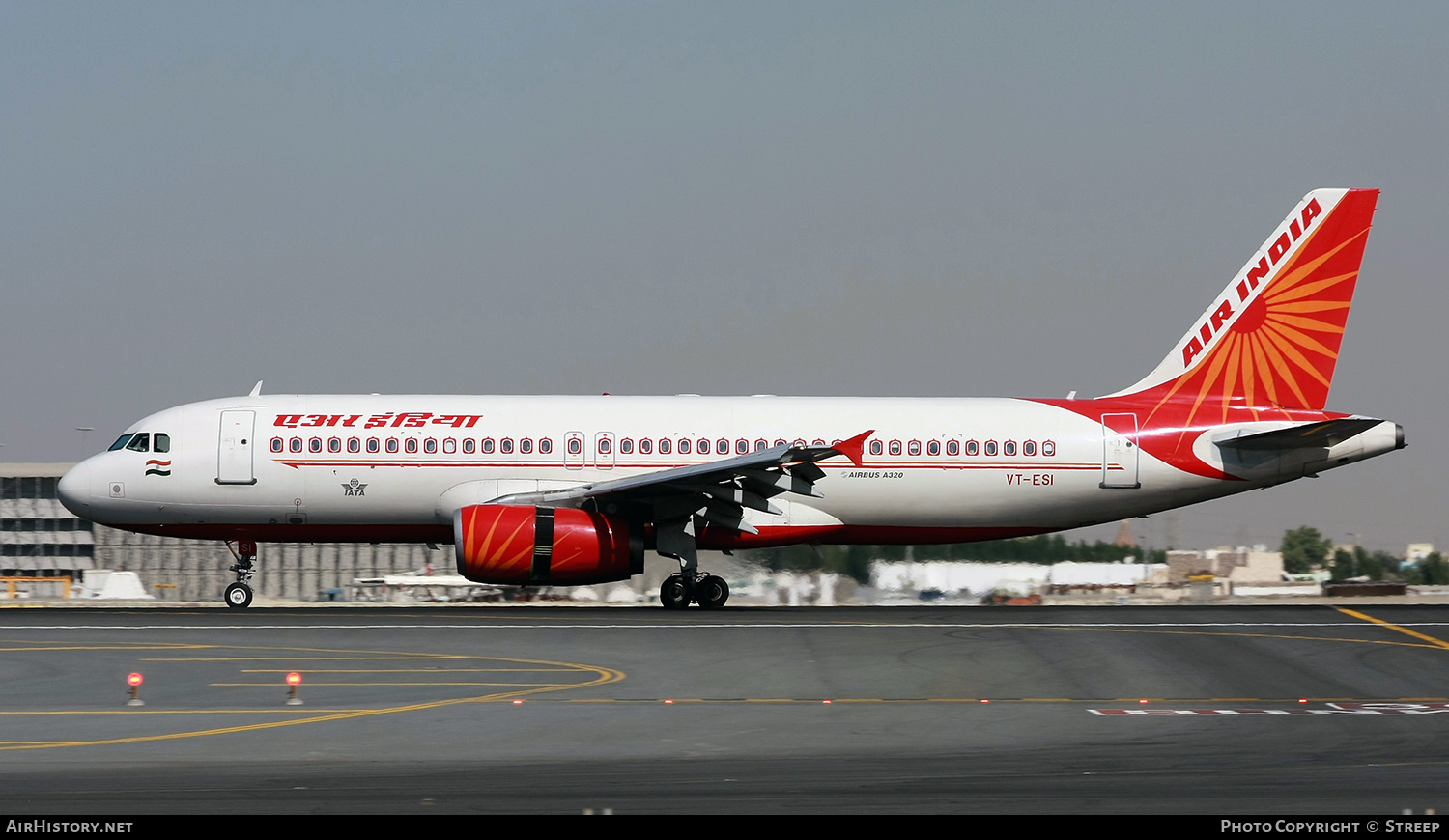 Aircraft Photo of VT-ESI | Airbus A320-231 | Air India | AirHistory.net #259260
