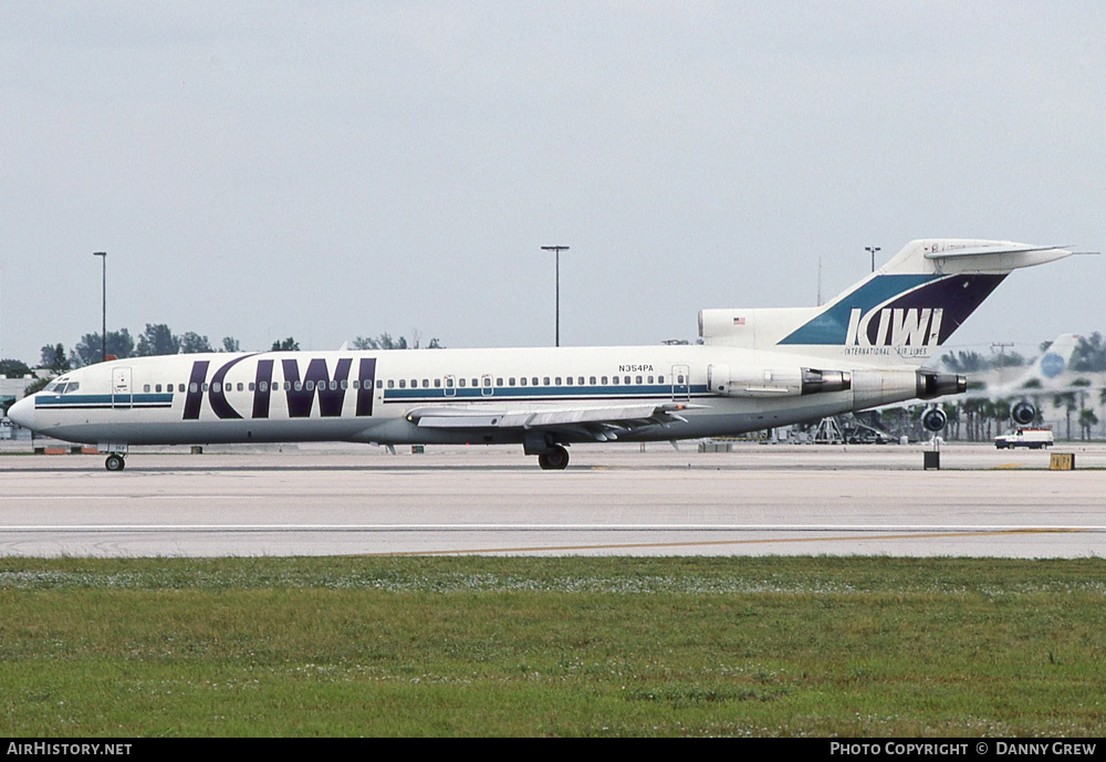 Aircraft Photo of N354PA | Boeing 727-225/Adv | Kiwi International Airlines | AirHistory.net #259262
