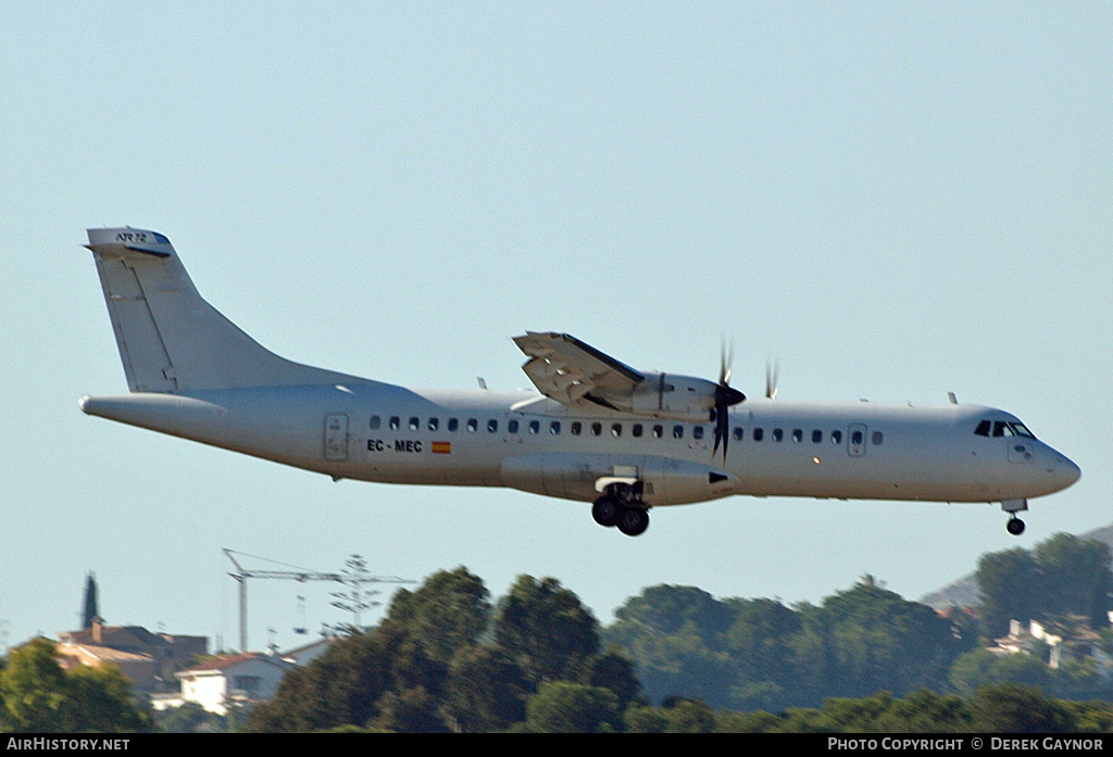 Aircraft Photo of EC-MEC | ATR ATR-72-500 (ATR-72-212A) | Air Europa Express | AirHistory.net #259271