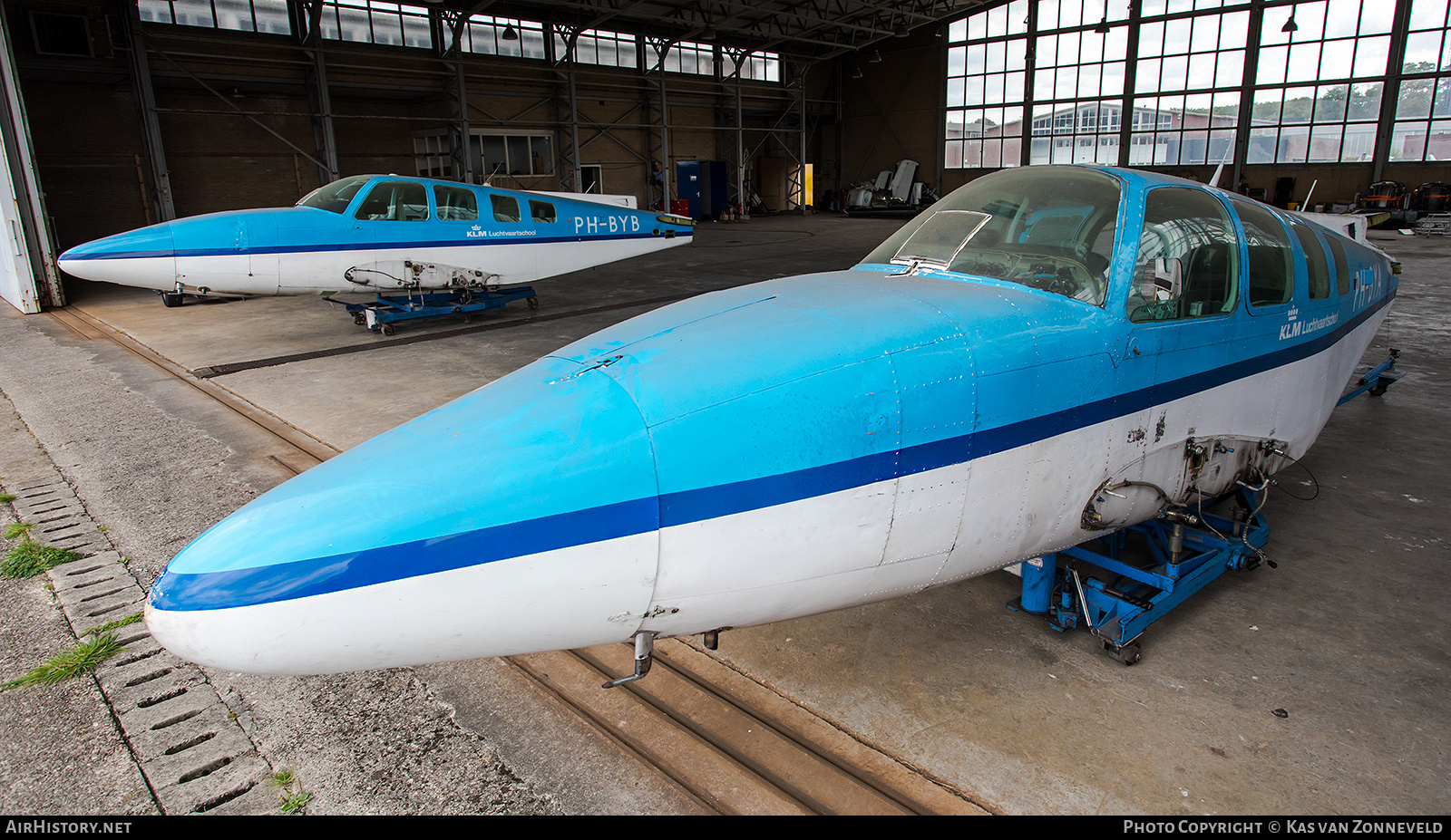 Aircraft Photo of PH-BYA | Beech 58 Baron | KLM Luchtvaartschool | AirHistory.net #259280