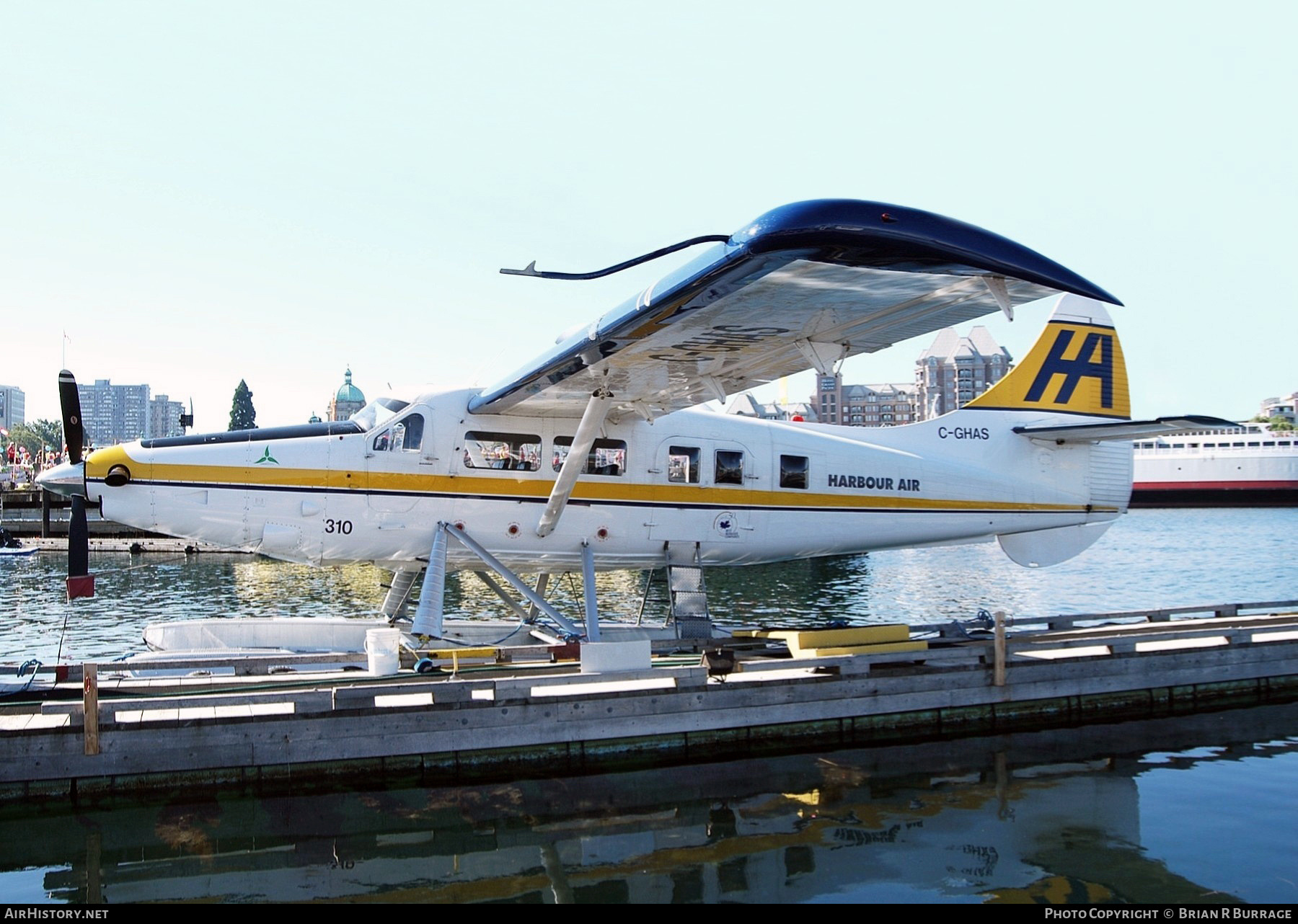 Aircraft Photo of C-GHAS | Vazar DHC-3T Turbine Otter | Harbour Air | AirHistory.net #259285