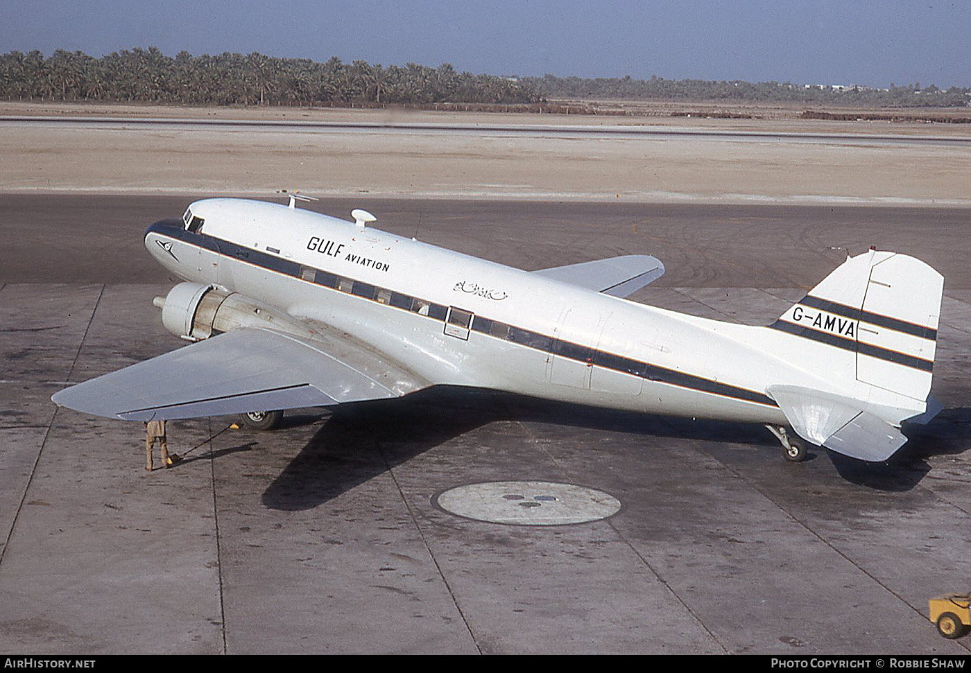 Aircraft Photo of G-AMVA | Douglas C-47B Skytrain | Gulf Aviation | AirHistory.net #259292