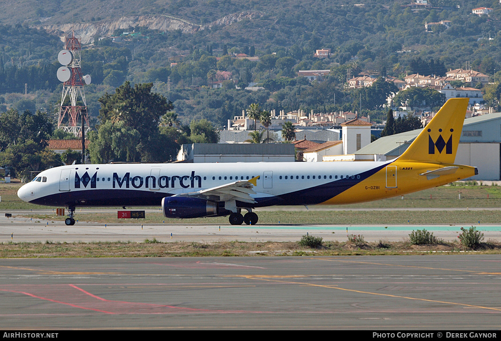 Aircraft Photo of G-OZBI | Airbus A321-231 | Monarch Airlines | AirHistory.net #259297