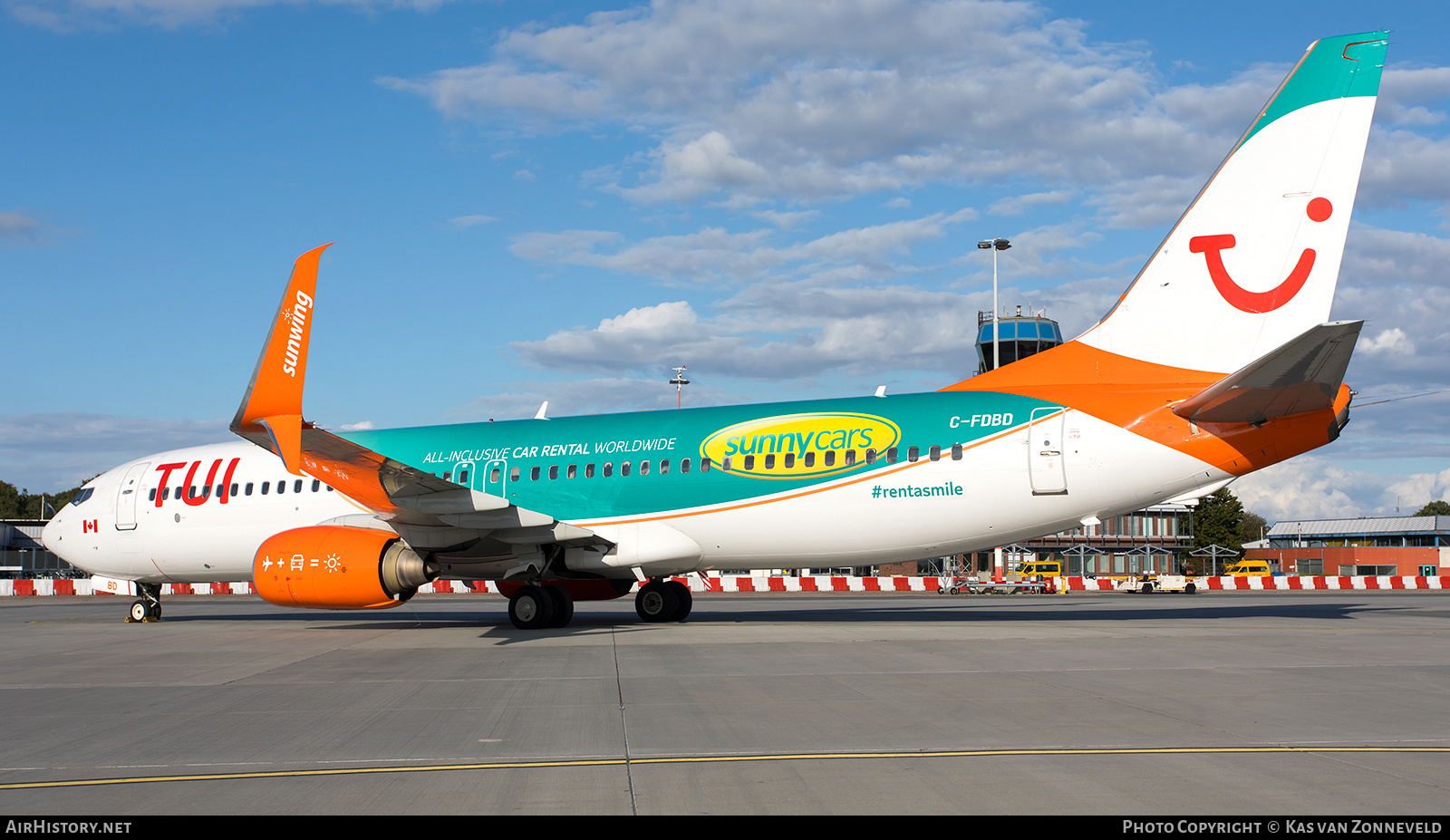 Aircraft Photo of C-FDBD | Boeing 737-8Q8 | TUI | AirHistory.net #259302