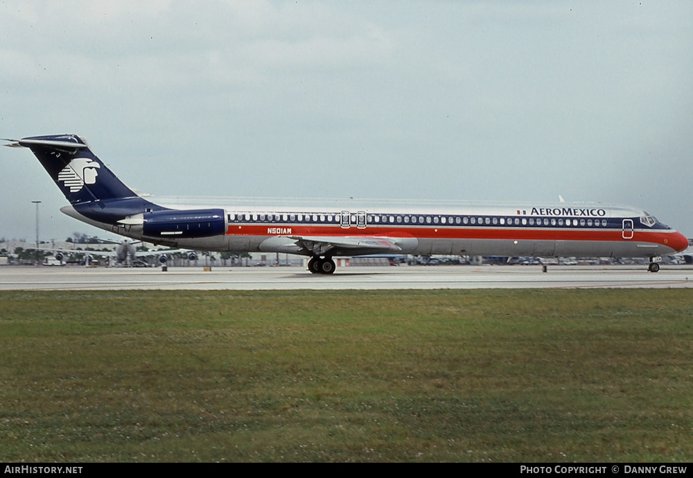 Aircraft Photo of N501AM | McDonnell Douglas MD-82 (DC-9-82) | AeroMéxico | AirHistory.net #259327