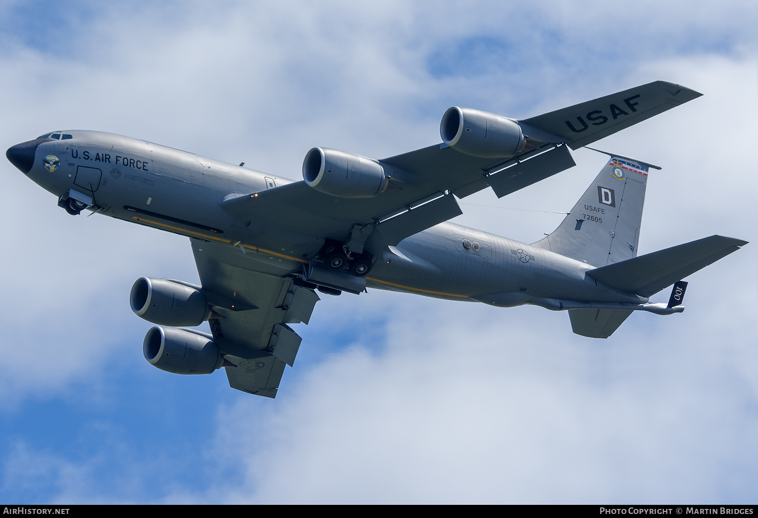 Aircraft Photo of 57-2605 / 72605 | Boeing KC-135R Stratotanker | USA - Air Force | AirHistory.net #259331