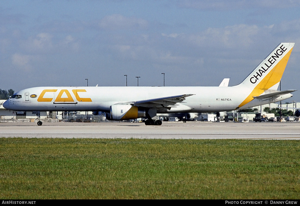 Aircraft Photo of N571CA | Boeing 757-23APF | Challenge Air Cargo - CAC | AirHistory.net #259332