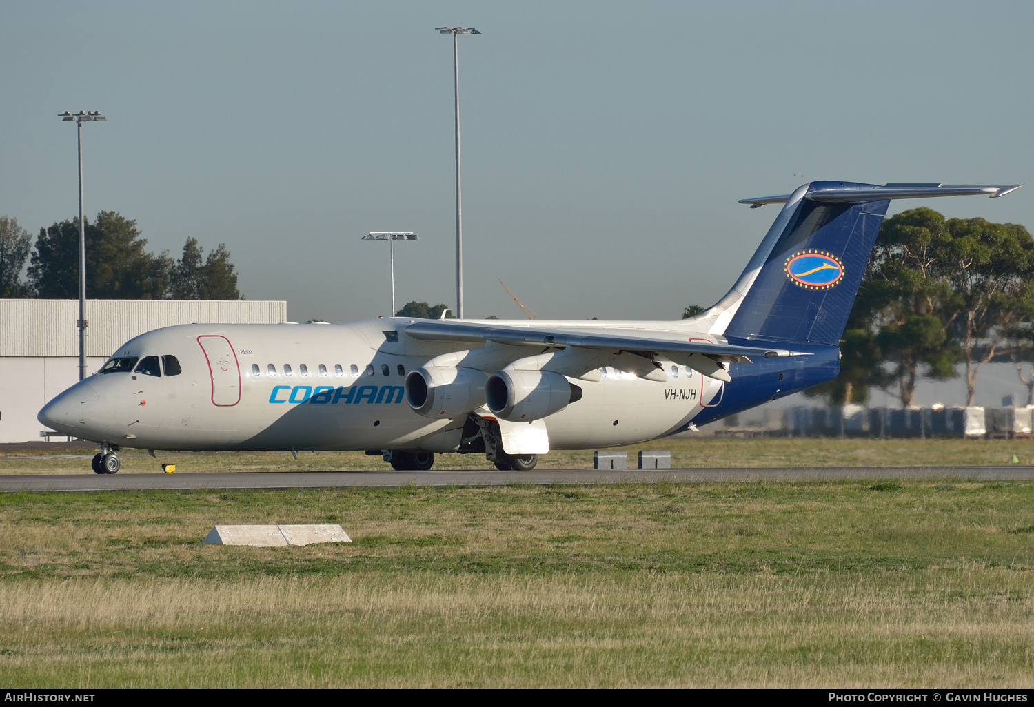 Aircraft Photo of VH-NJH | BAE Systems Avro 146-RJ100 | Cobham Aviation Services | AirHistory.net #259353