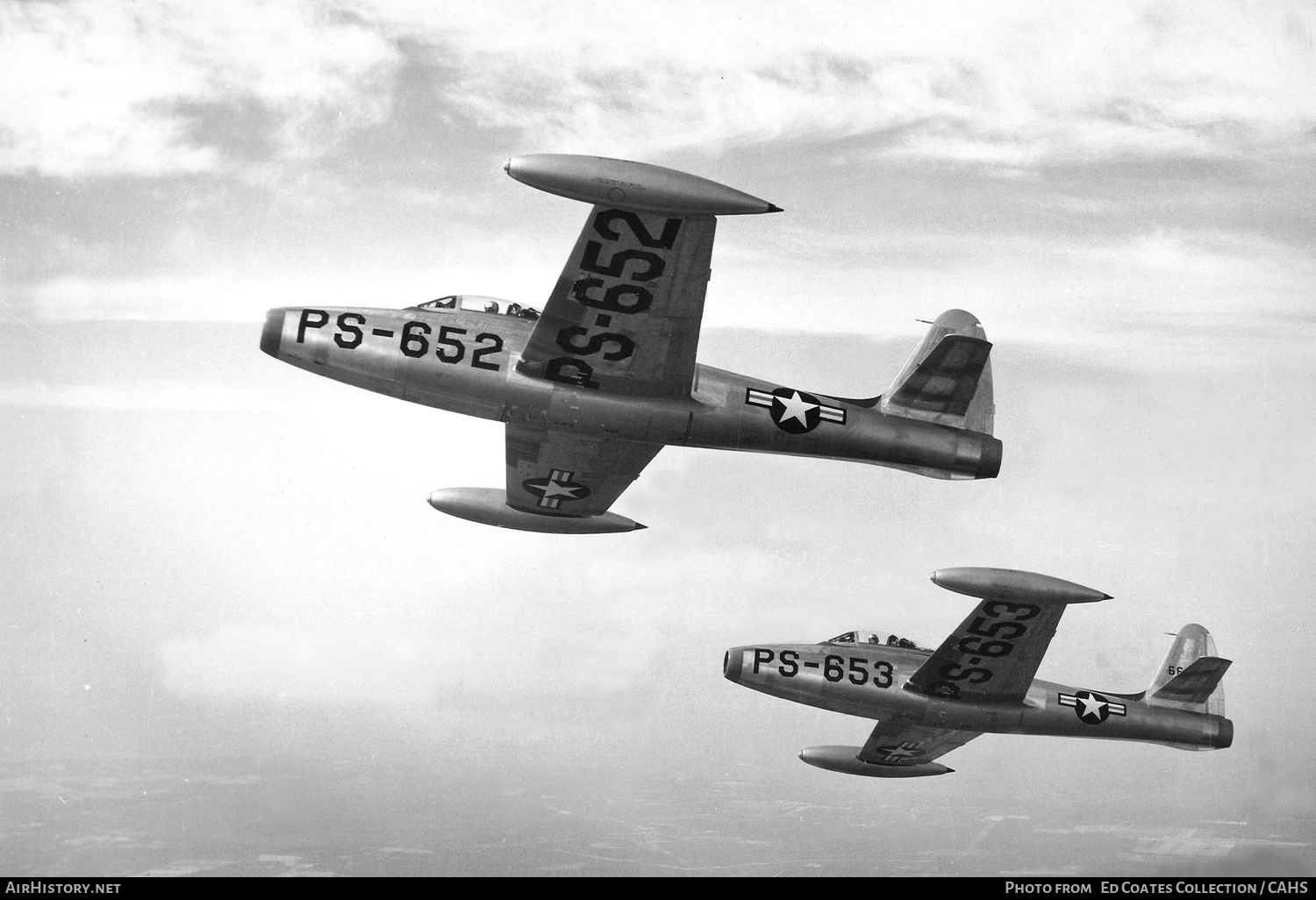 Aircraft Photo of 46-652 / 6652 | Republic F-84B Thunderjet | USA - Air Force | AirHistory.net #259356