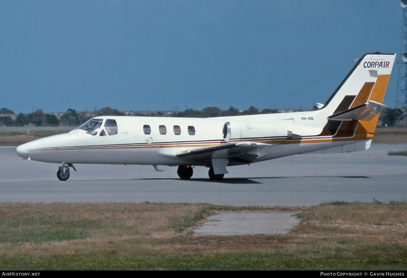 Aircraft Photo of VH-OIL | Cessna 500 Citation | Corp Air | AirHistory.net #259363