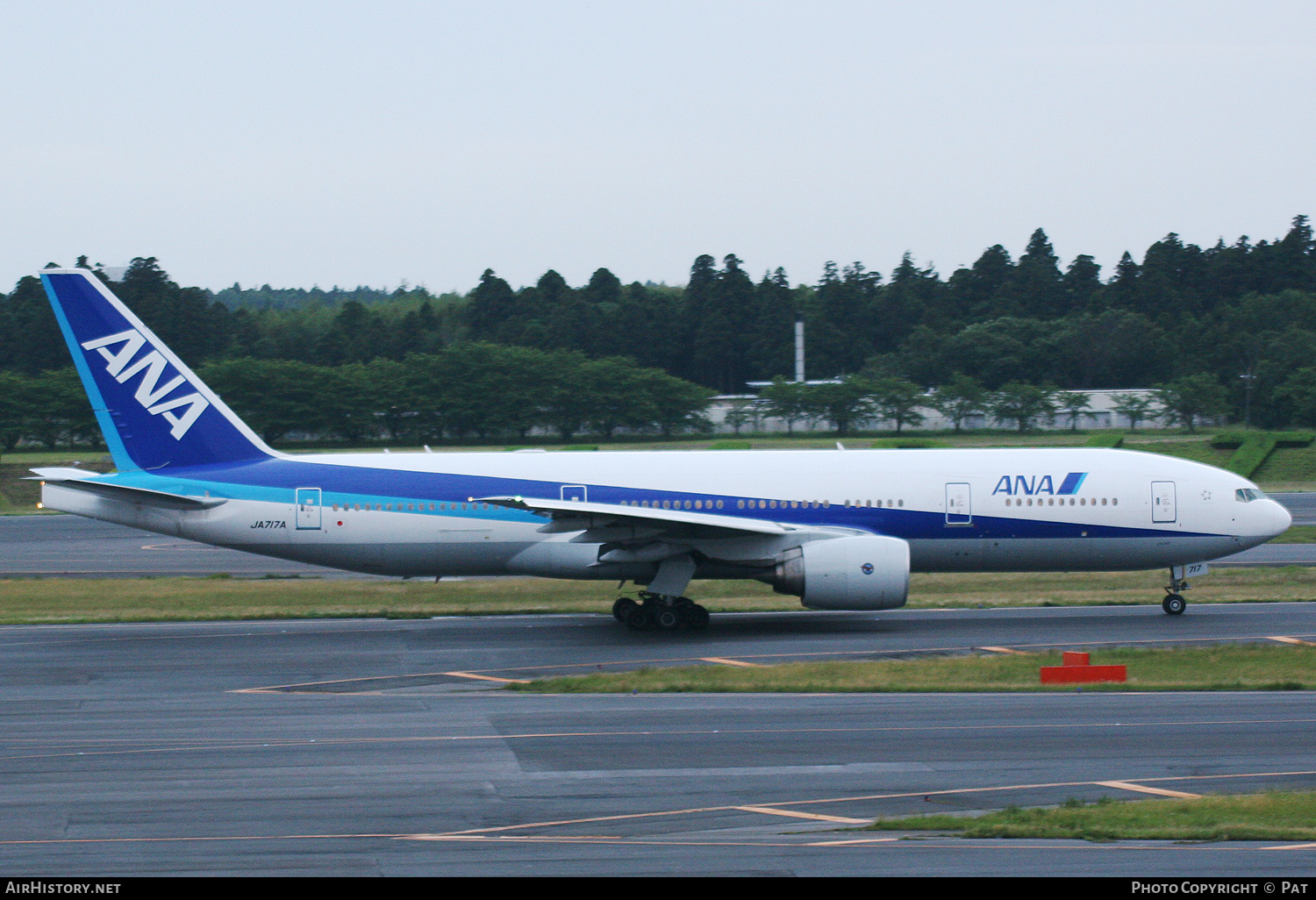 Aircraft Photo of JA717A | Boeing 777-281/ER | All Nippon Airways - ANA | AirHistory.net #259370