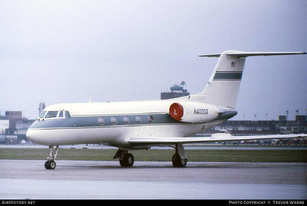 Aircraft Photo of N4000X | Grumman American G-1159 Gulfstream II | AirHistory.net #259375