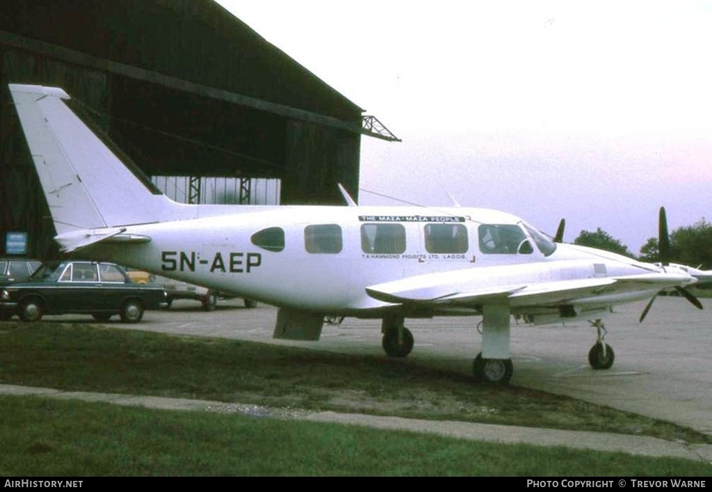 Aircraft Photo of 5N-AEP | Piper PA-31-310 Navajo B | AirHistory.net #259379
