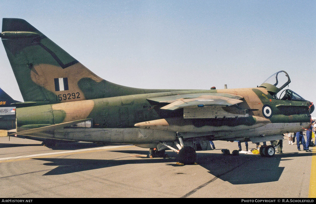 Aircraft Photo of 159292 | LTV A-7E Corsair II | Greece - Air Force | AirHistory.net #259380