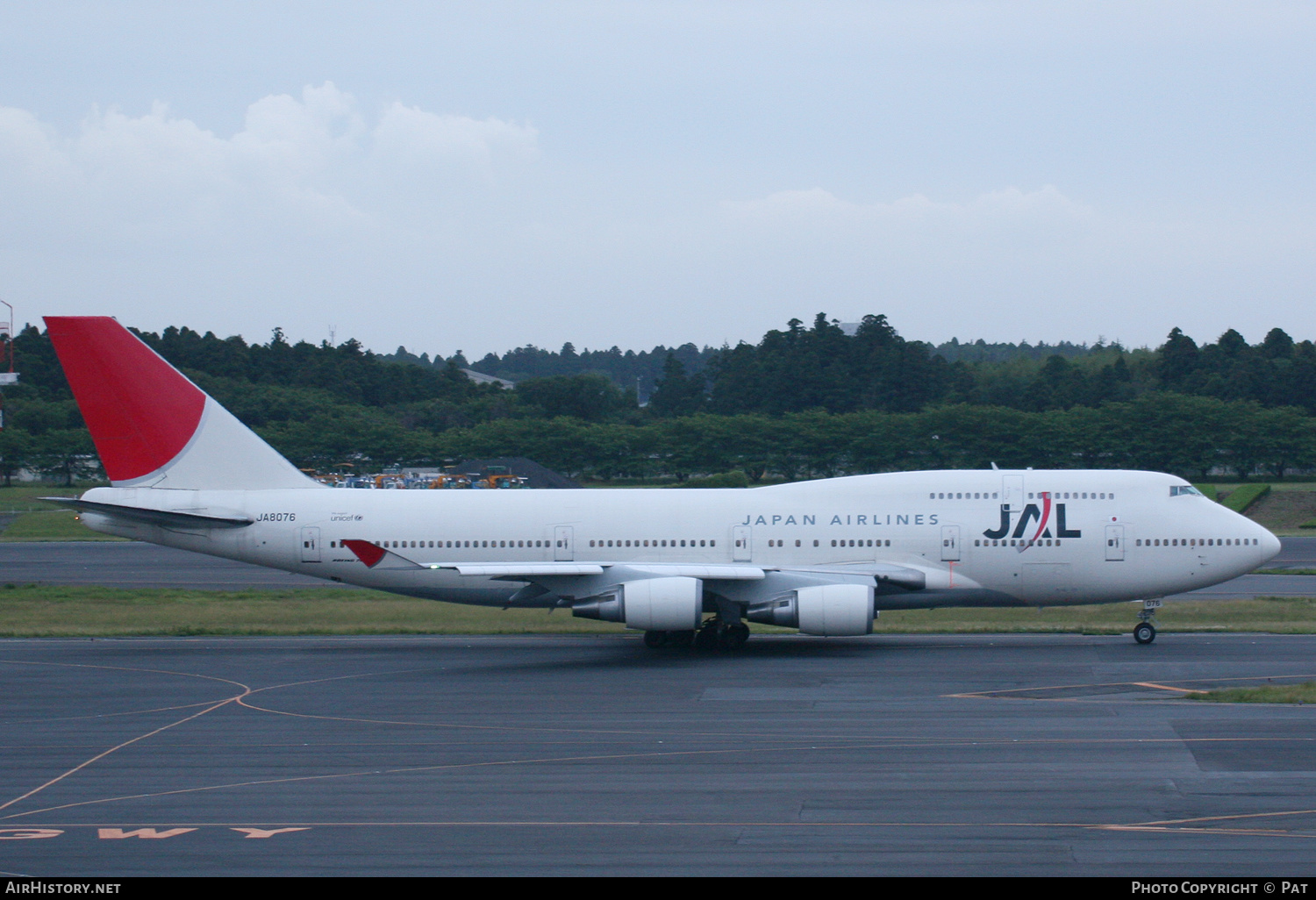 Aircraft Photo of JA8076 | Boeing 747-446 | Japan Airlines - JAL | AirHistory.net #259396