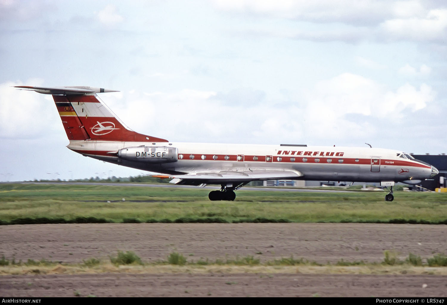 Aircraft Photo of DM-SCF | Tupolev Tu-134K | Interflug | AirHistory.net #259403
