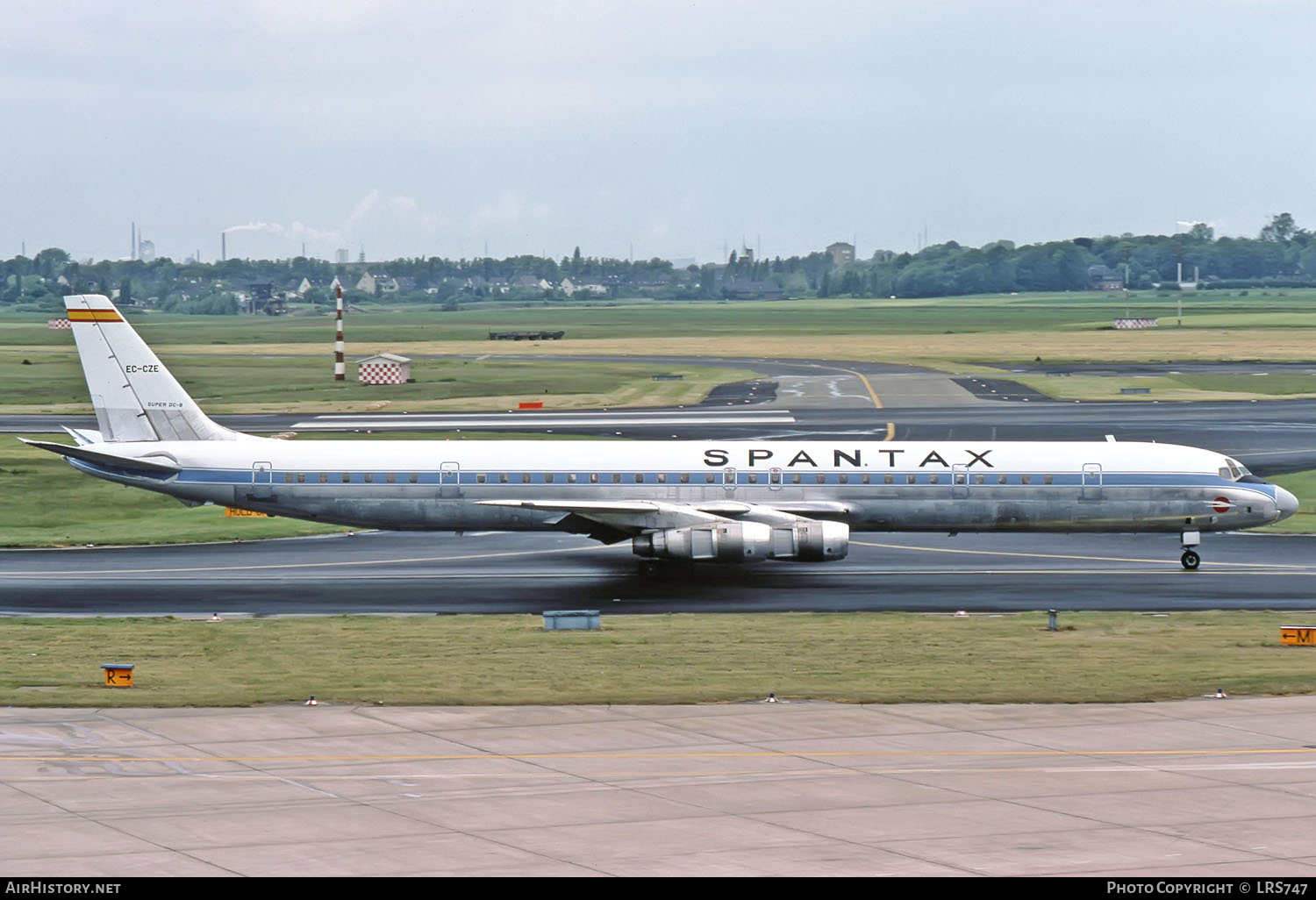 Aircraft Photo of EC-CZE | McDonnell Douglas DC-8-61 | Spantax | AirHistory.net #259407