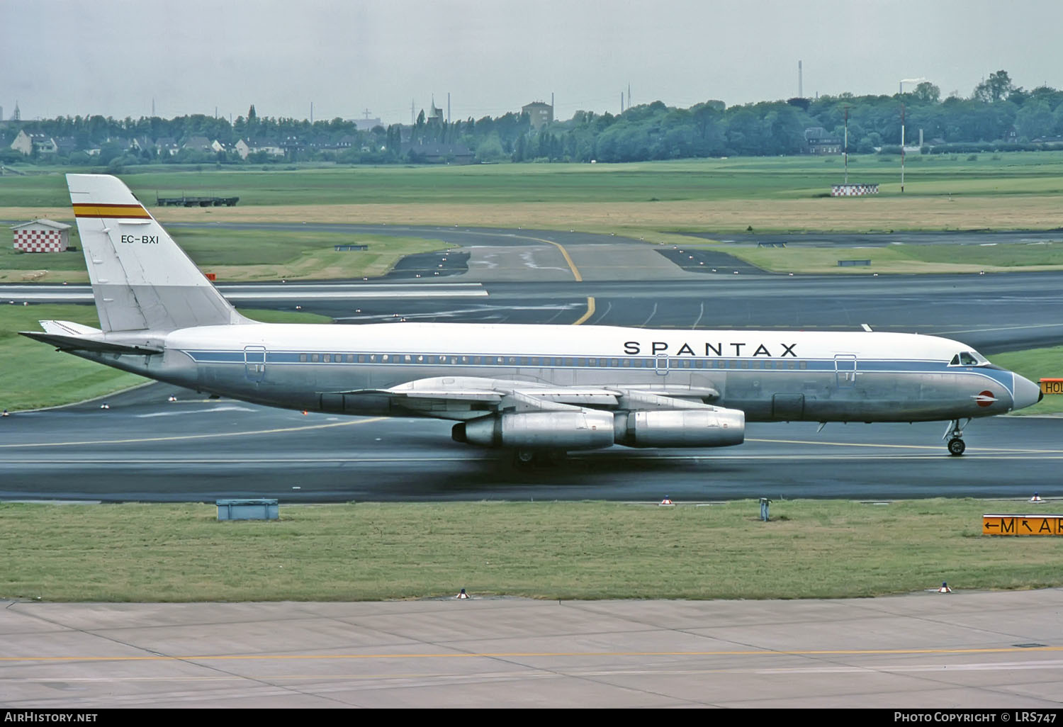 Aircraft Photo of EC-BXI | Convair 990A (30A-5) | Spantax | AirHistory.net #259408