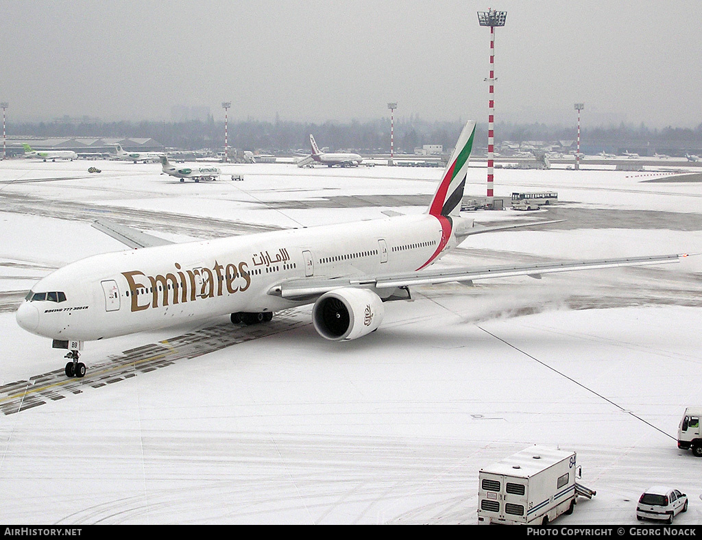 Aircraft Photo of A6-EBB | Boeing 777-36N/ER | Emirates | AirHistory.net #259416