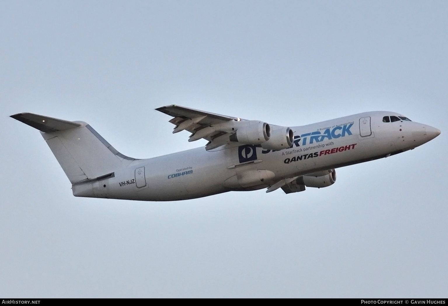 Aircraft Photo of VH-NJZ | British Aerospace BAe-146-300QT Quiet Trader | StarTrack | AirHistory.net #259426