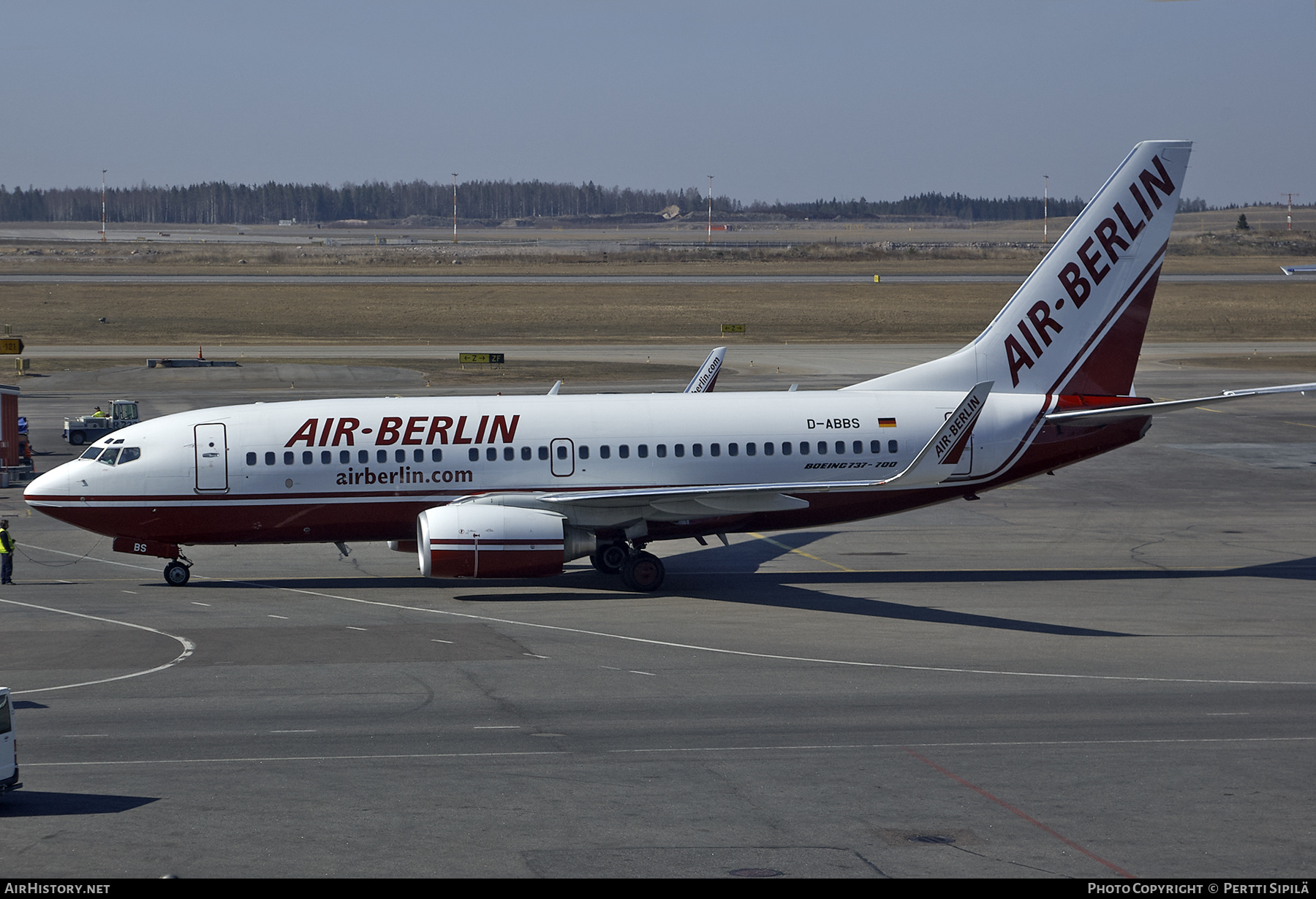 Aircraft Photo of D-ABBS | Boeing 737-76N | Air Berlin | AirHistory.net #259430