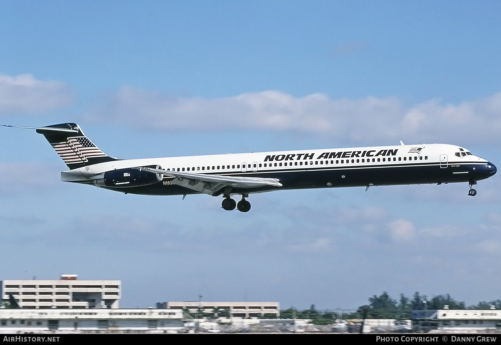 Aircraft Photo of N183NA | McDonnell Douglas MD-83 (DC-9-83) | North American Airlines | AirHistory.net #259434