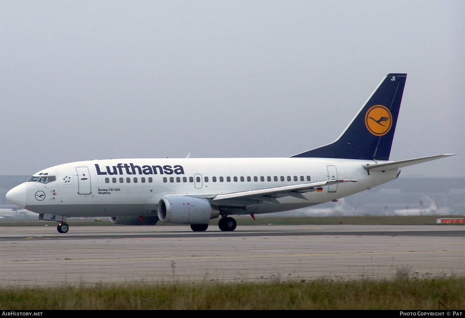 Aircraft Photo of D-ABJI | Boeing 737-530 | Lufthansa | AirHistory.net #259436