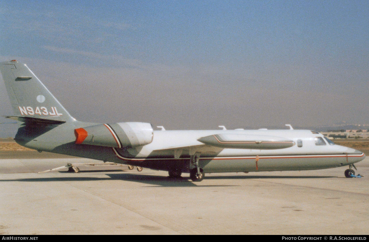 Aircraft Photo of N943JL | Israel Aircraft Industries IAI-1124 Westwind 1 | AirHistory.net #259439