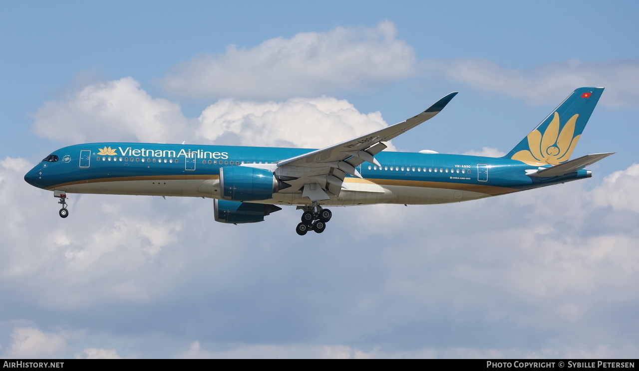 Aircraft Photo of VN-A890 | Airbus A350-941 | Vietnam Airlines | AirHistory.net #259442