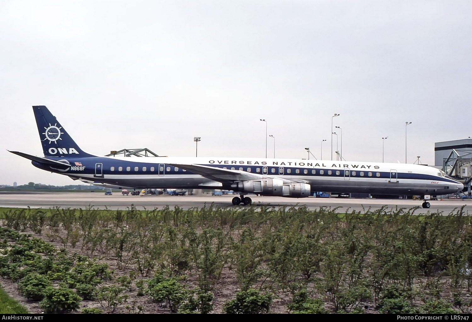 Aircraft Photo of N868F | McDonnell Douglas DC-8-61CF | Overseas National Airways - ONA | AirHistory.net #259464
