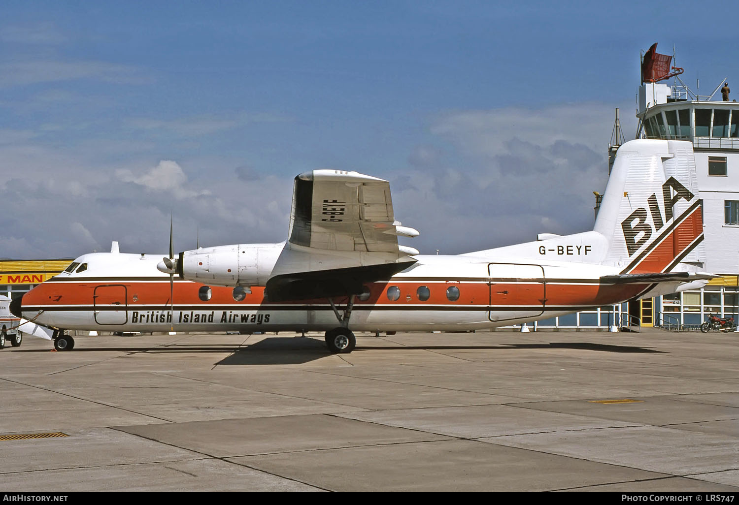 Aircraft Photo of G-BEYF | Handley Page HPR-7 Herald 401 | British Island Airways - BIA | AirHistory.net #259474