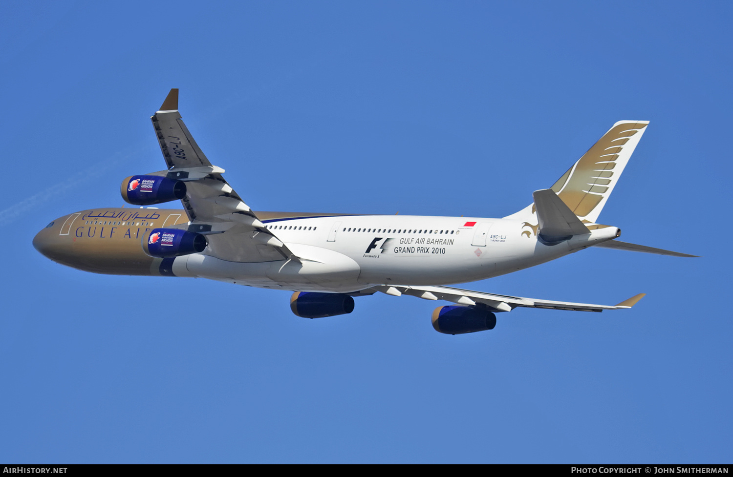 Aircraft Photo of A9C-LJ | Airbus A340-313X | Gulf Air | AirHistory.net #259480
