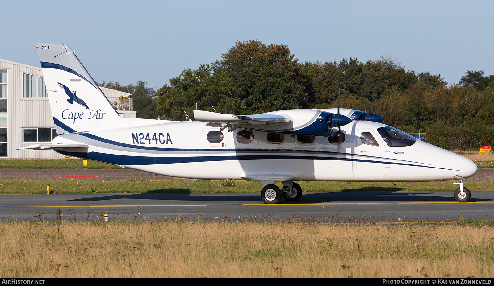 Aircraft Photo of N244CA | Tecnam P-2012 Traveller | Cape Air | AirHistory.net #259486