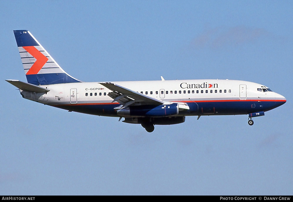 Aircraft Photo of C-GCPU | Boeing 737-217/Adv | Canadian Airlines | AirHistory.net #259489