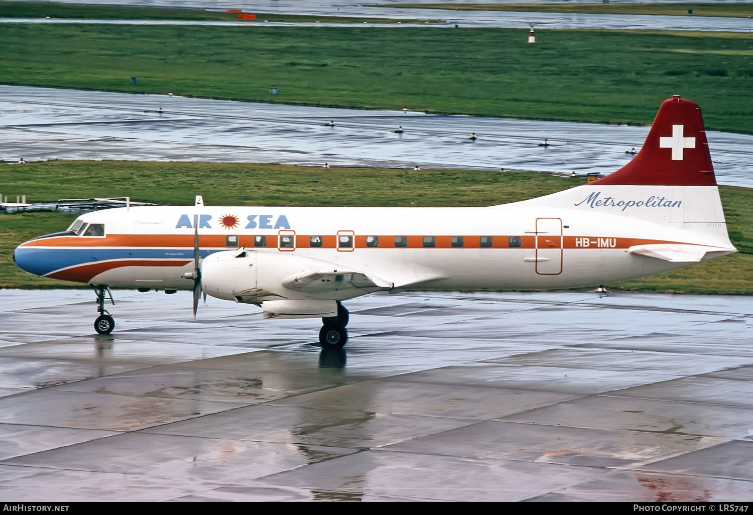 Aircraft Photo of HB-IMU | Convair 440-0 Metropolitan | Air-Sea Service | AirHistory.net #259495