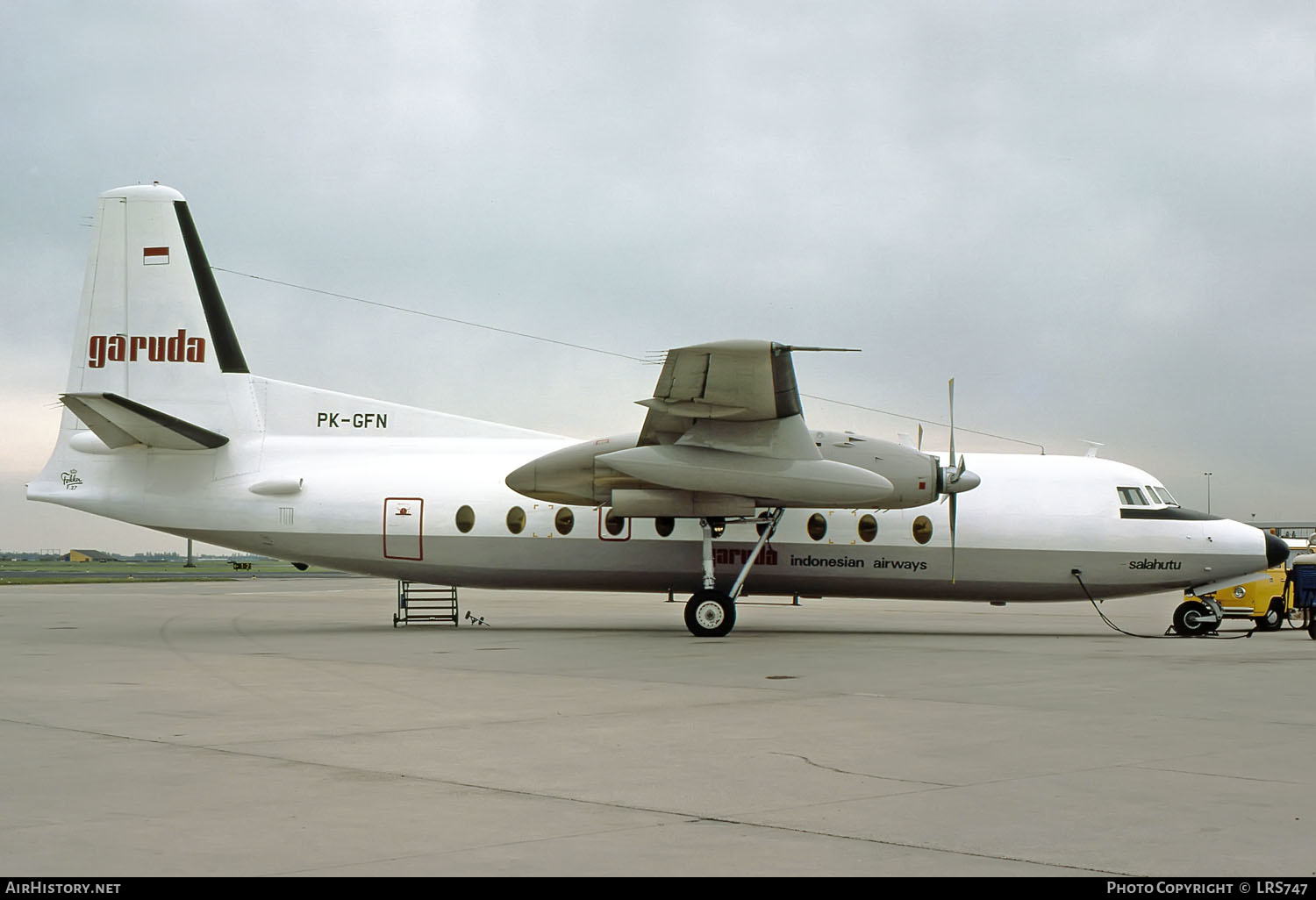 Aircraft Photo of PK-GFN | Fokker F27-600 Friendship | Garuda Indonesian Airways | AirHistory.net #259506
