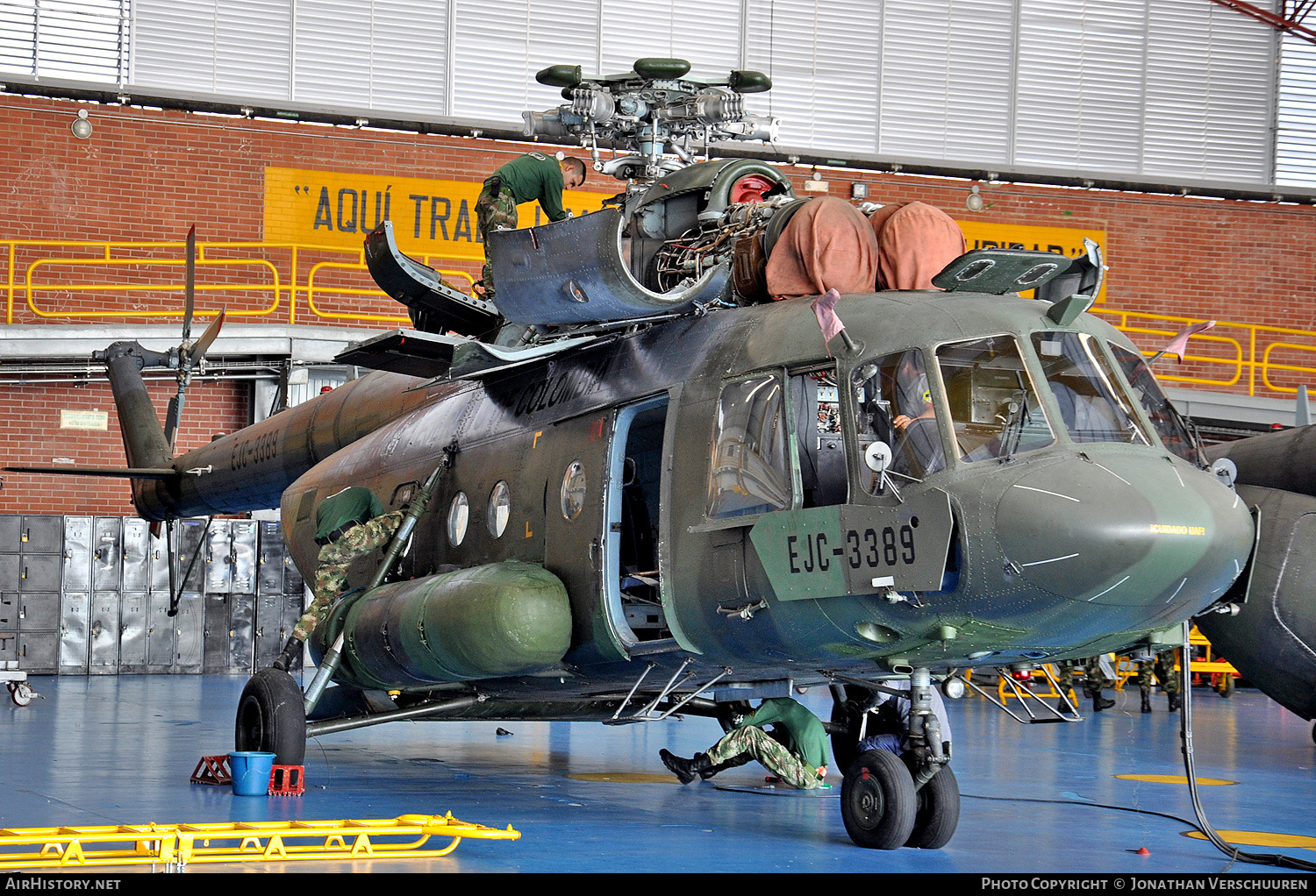Aircraft Photo of EJC3389 | Mil Mi-17-1V | Colombia - Army | AirHistory.net #259517