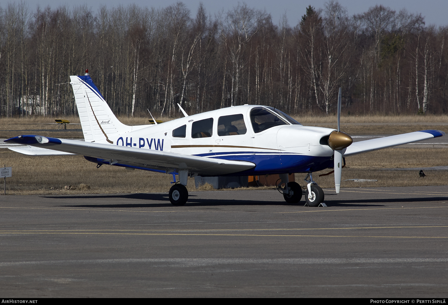 Aircraft Photo of OH-PYW | Piper PA-28-181 Cherokee Archer II | AirHistory.net #259520