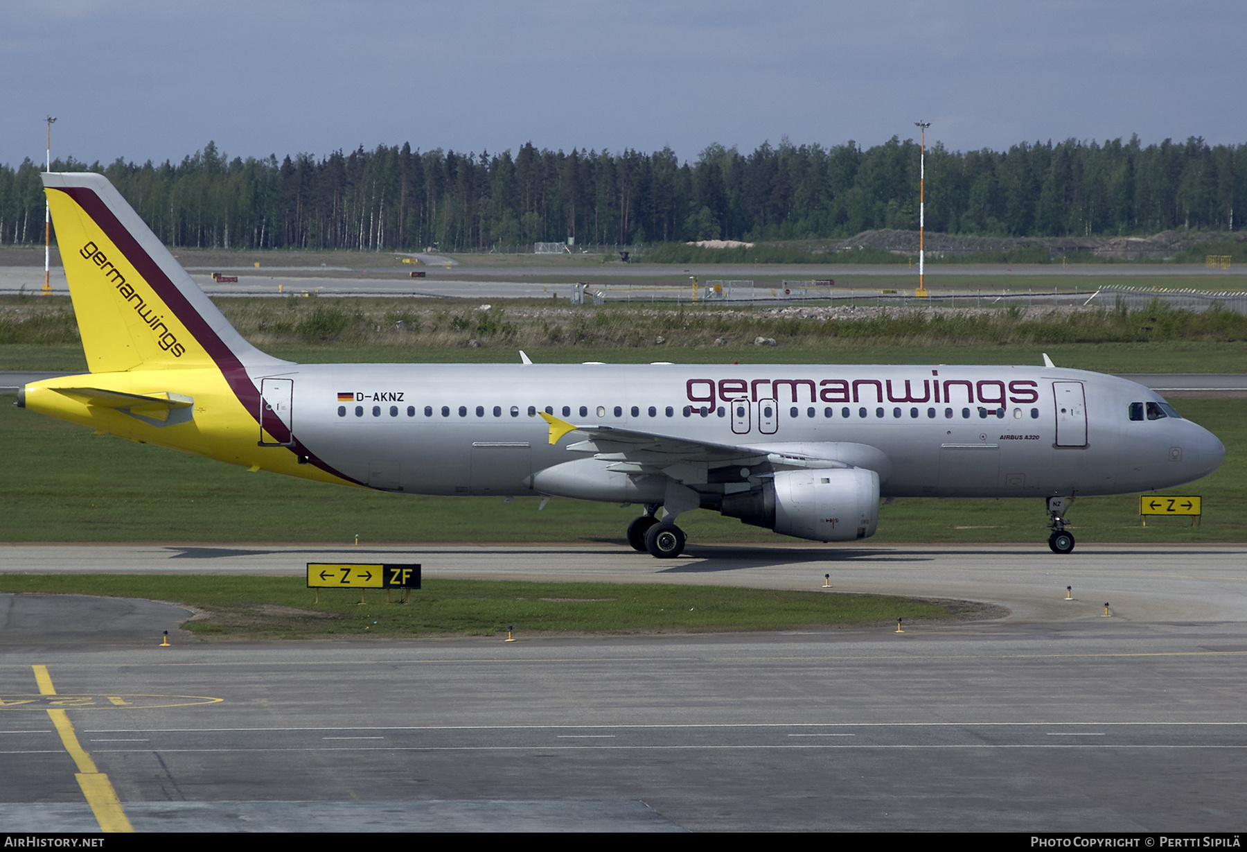 Aircraft Photo of D-AKNZ | Airbus A320-212 | Germanwings | AirHistory.net #259526